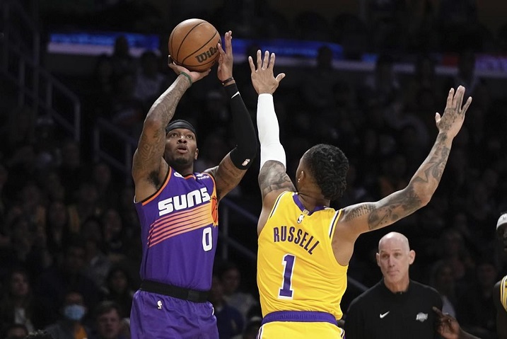 Die Los Angeles Lakers tauschen die Rangliste mit Utah Jazz
